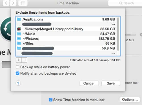 how to us time machine on mac to back up