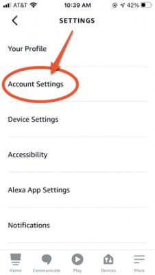 how to disable amazon sidewalk alexa app account settings