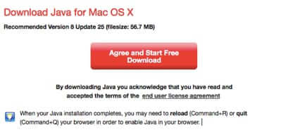 java for mac osx sierra 10.12.5