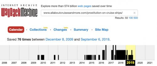 wayback machine archive org deleted page adsense policy violation